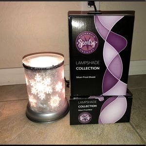 Scentsy Warmer - Silver Frost Shade
